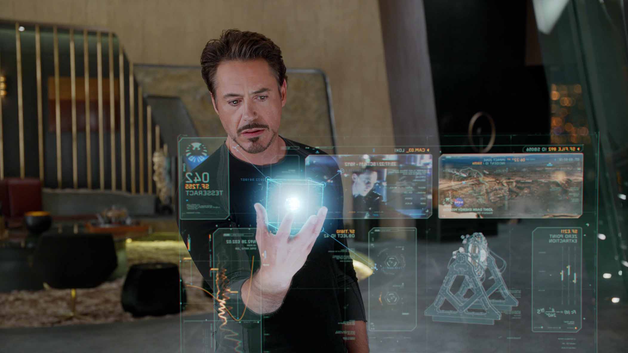 A imagem transmite tecnologia